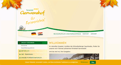 Desktop Screenshot of gerwenshof.de